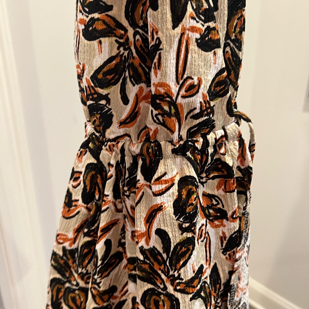 Zara Multicolor Wide Leg Pant and Halter Set - Picture 4 of 9